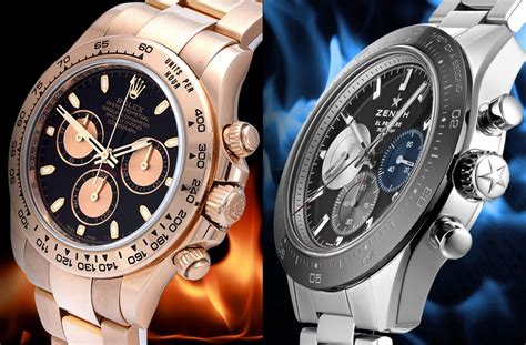 The Great Debate: Rolex Daytona Vs Zenith El Primero 